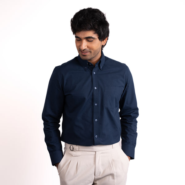 Navy Oxford