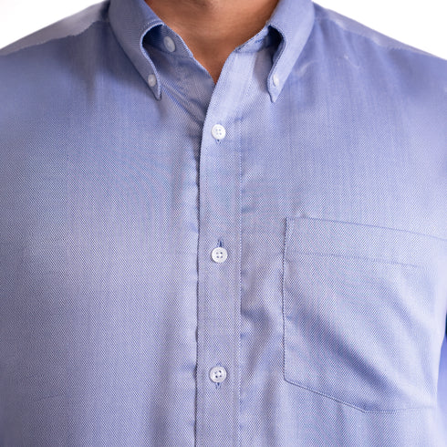 Blue Texture Weave