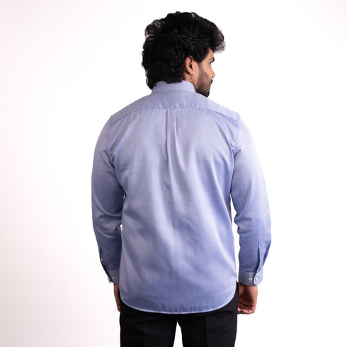 Blue Texture Weave