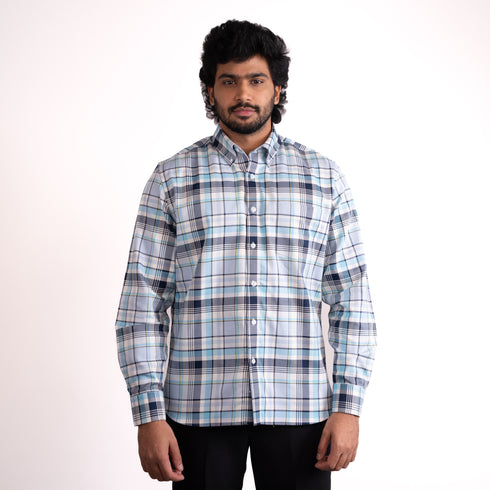 Blue Aspen Plaid