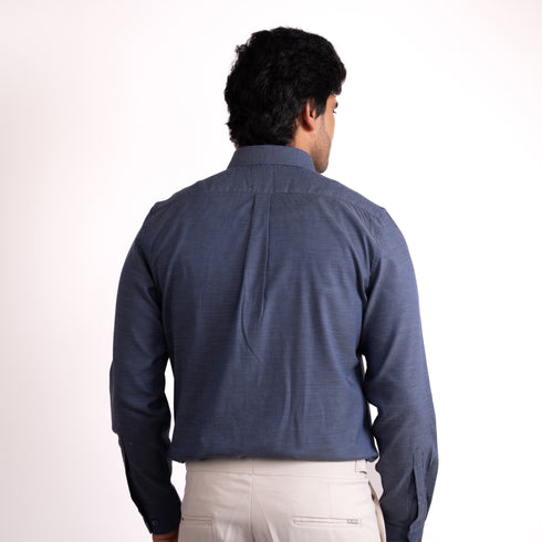 Navy Textured