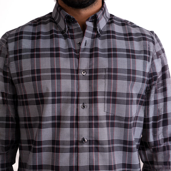 Charcoal Aspen Plaid