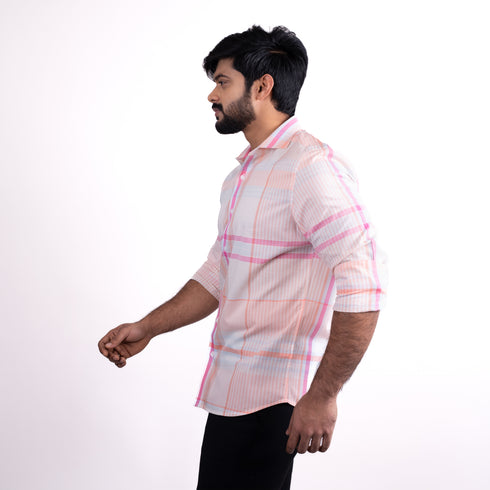 Blush Plaid