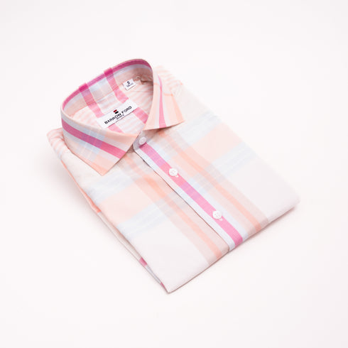 Blush Plaid
